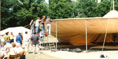 1994 Zeltmission Stadionvorplatz 2